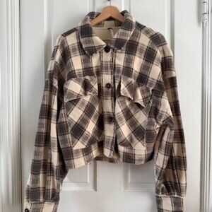 Free people James plaid jacket